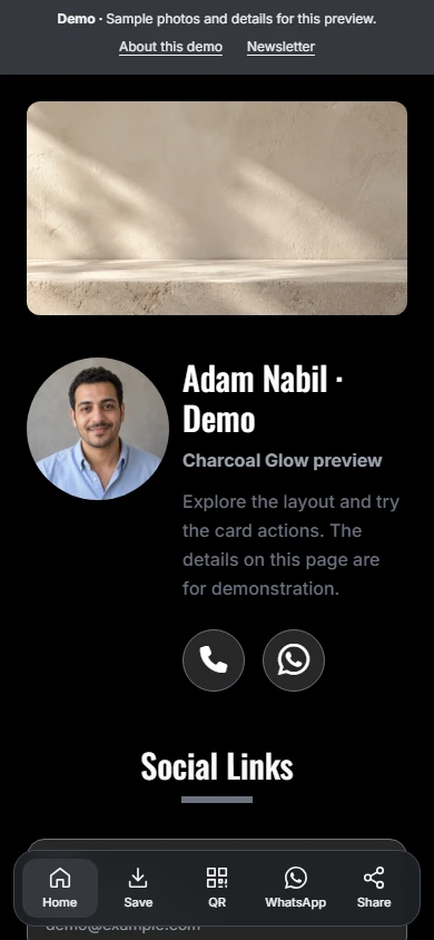 Charcoal Glow